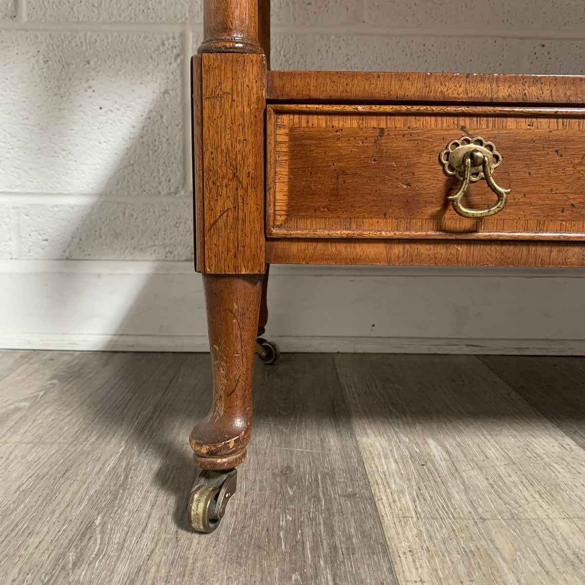 Wooden Bar Cart