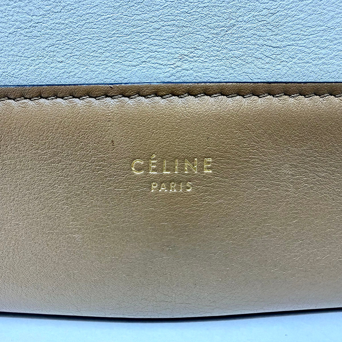 Celine Bicolor Frame Shoulder Bag