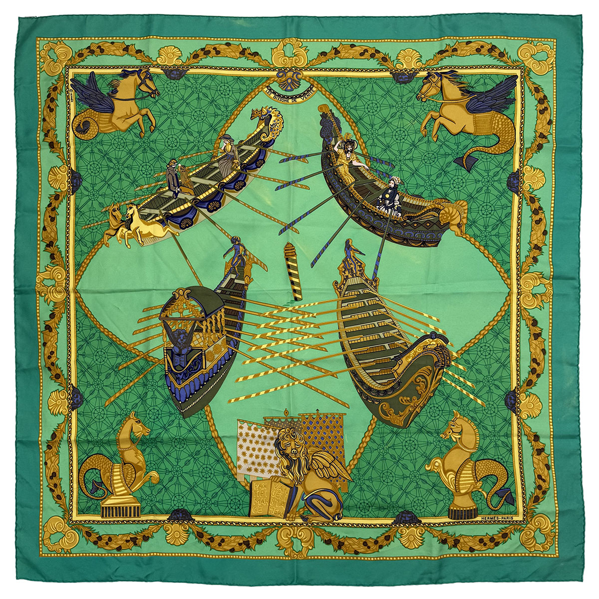 Hermes "Les Bissone de Venise" Scarf