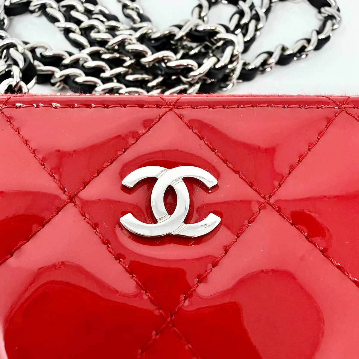 Chanel Double Zip Clutch