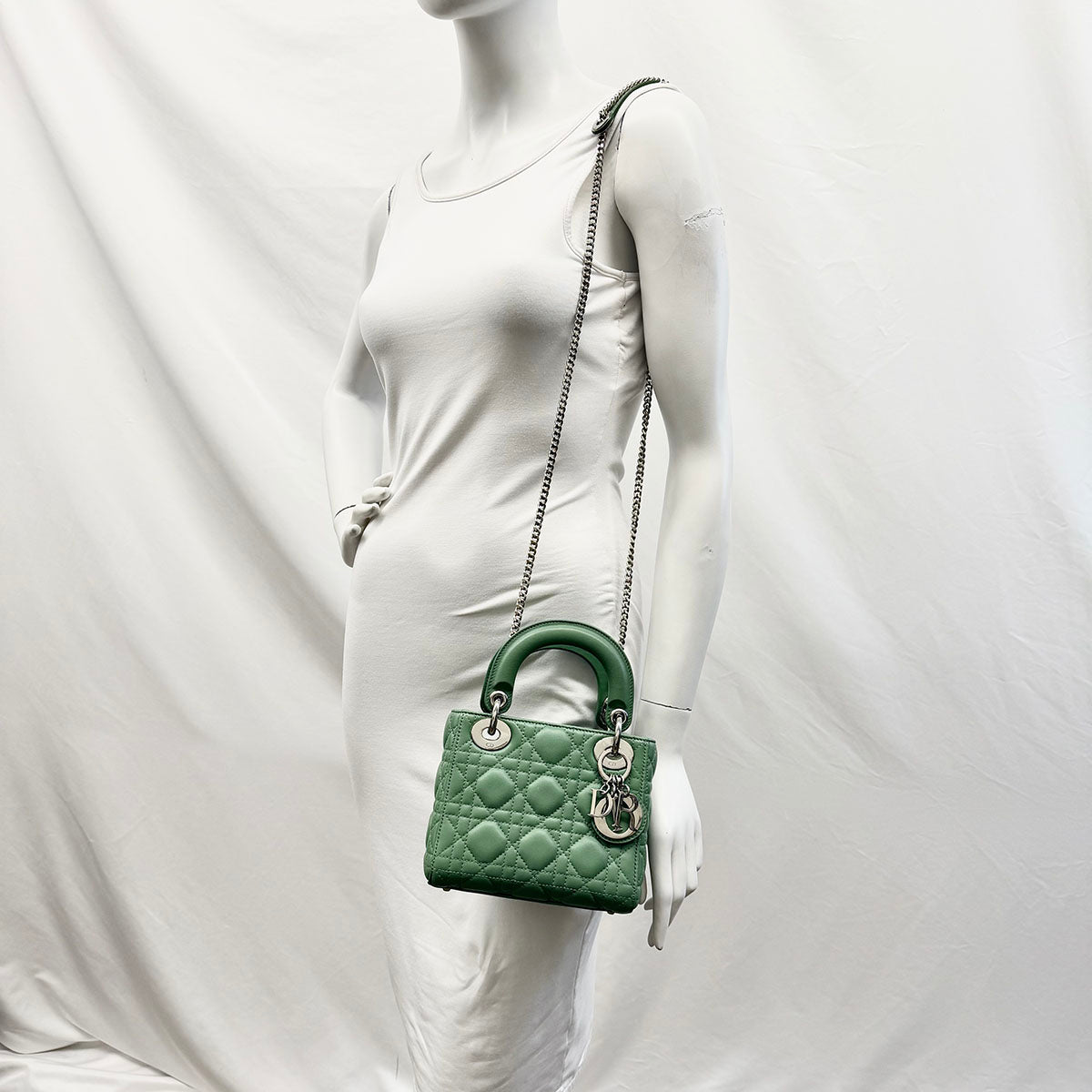 Christian Dior Lady Dior Mini Cannage Bag