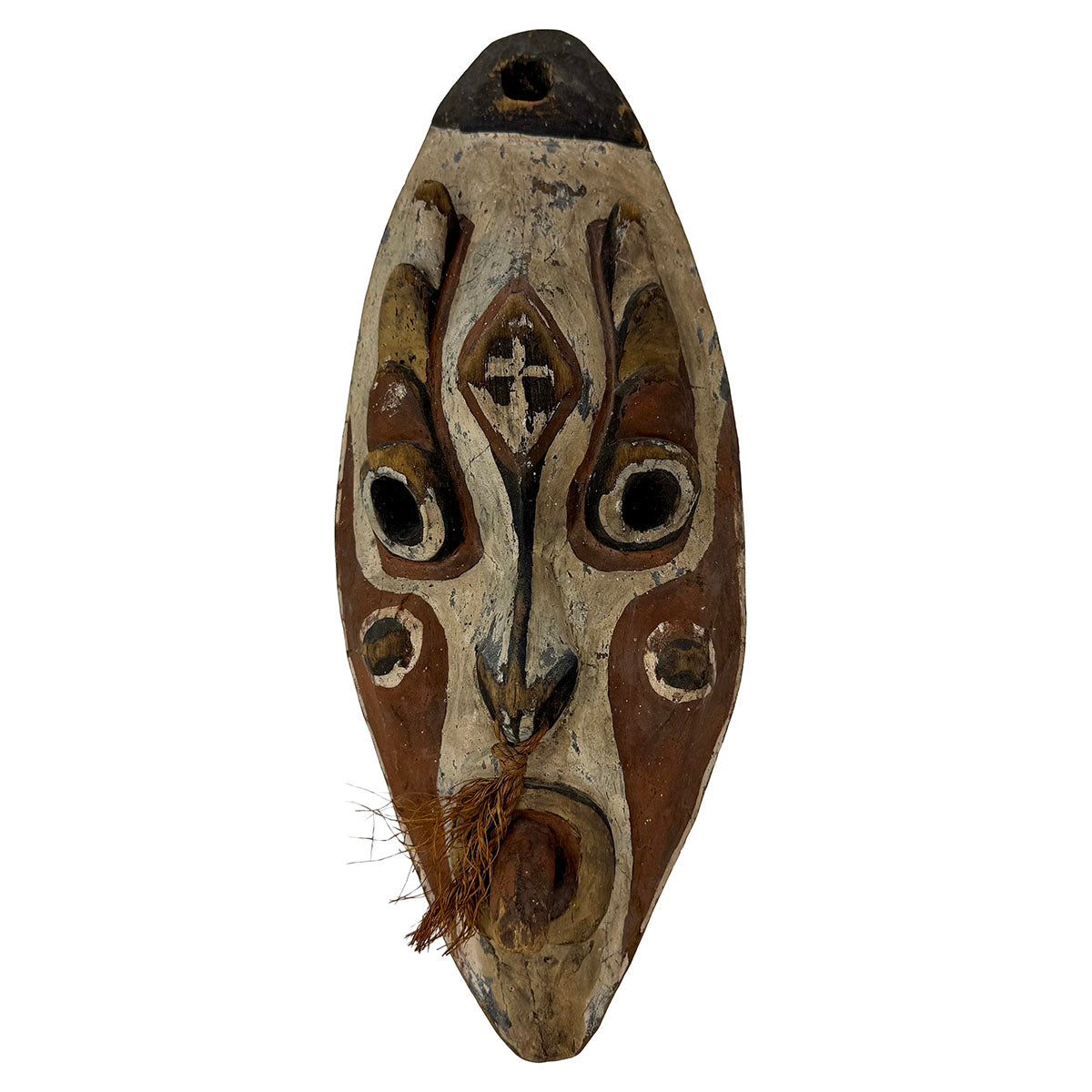 Tall Tasmanian Mask  with Small Braided Beard