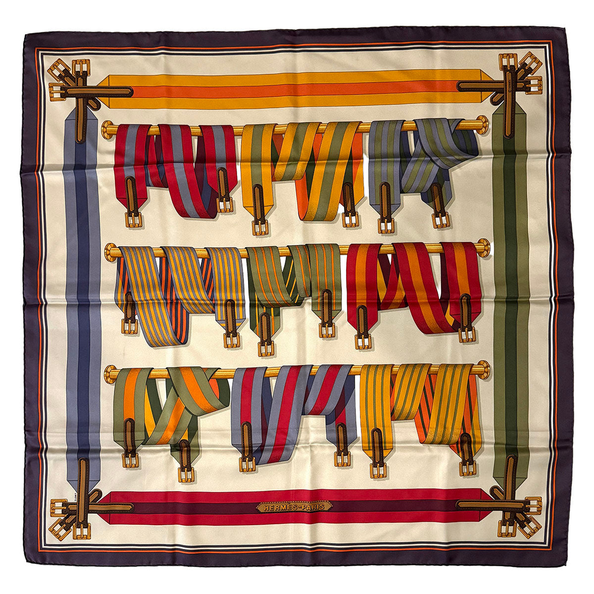 Hermes "Les Sangles" Scarf