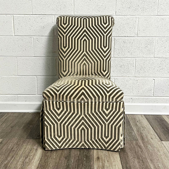 Upholstered Armless Chair