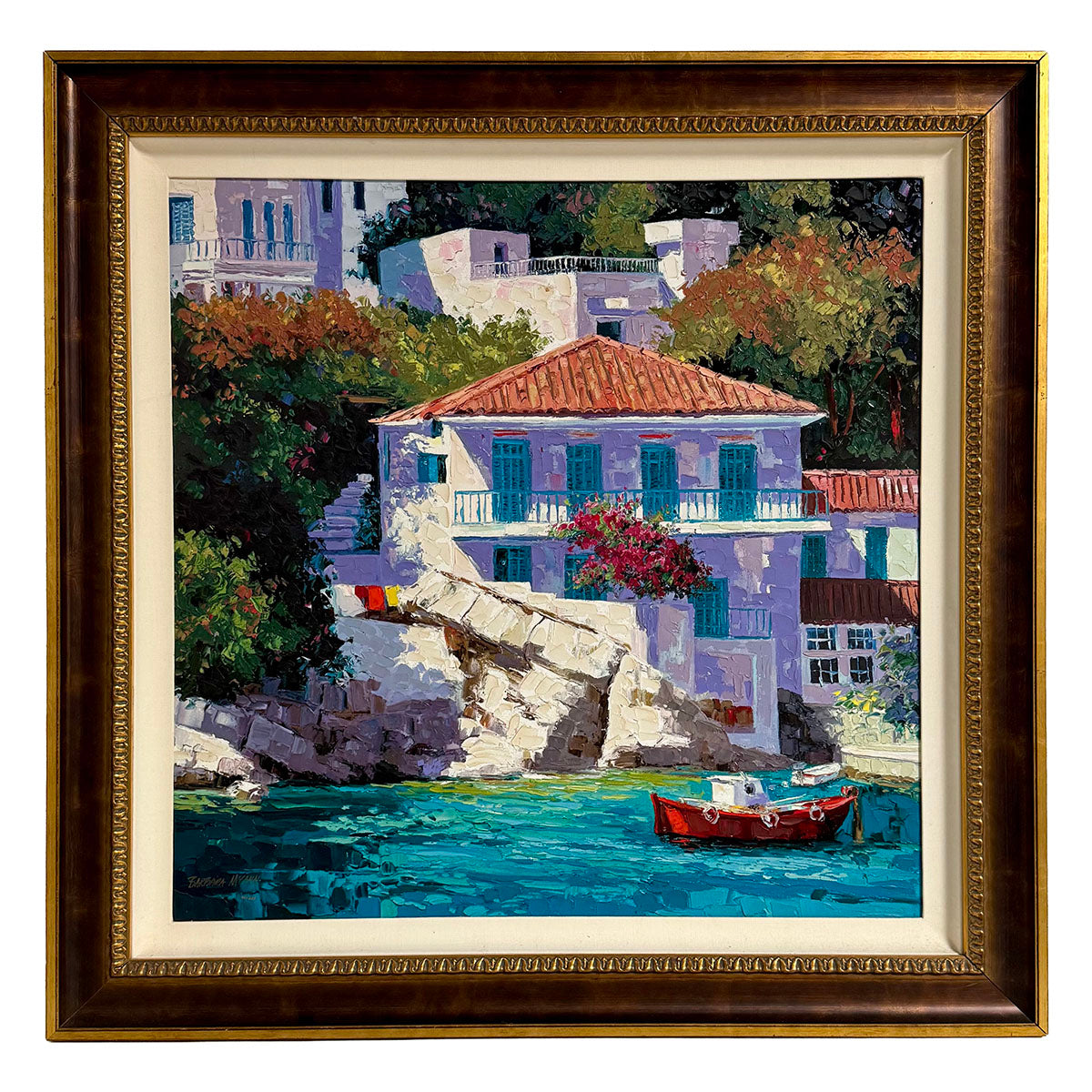 "Bourtzi Bay Greece" Signed and Numbered 40/225