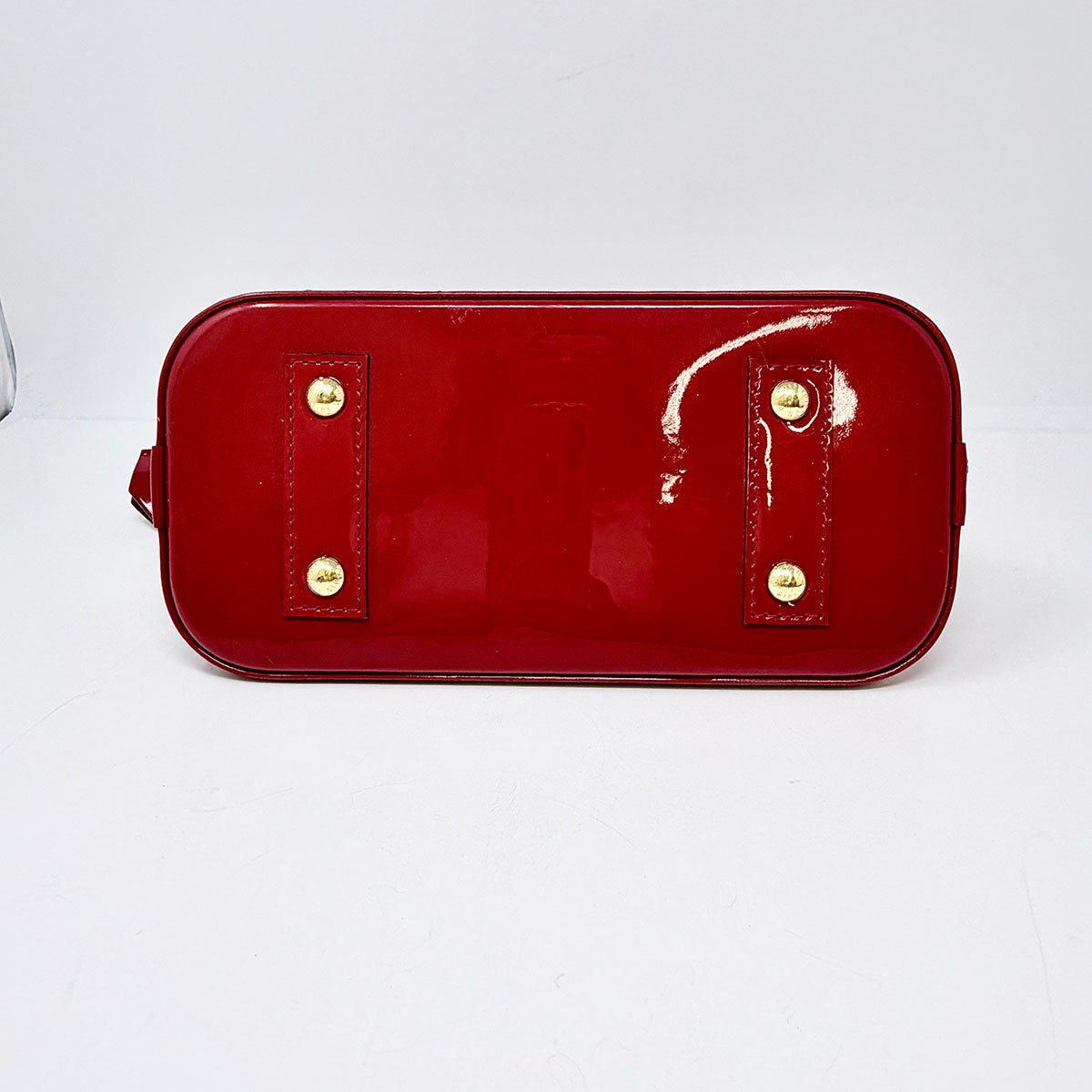 Louis Vuitton Monogram Vernis Alma BB Handle Bag