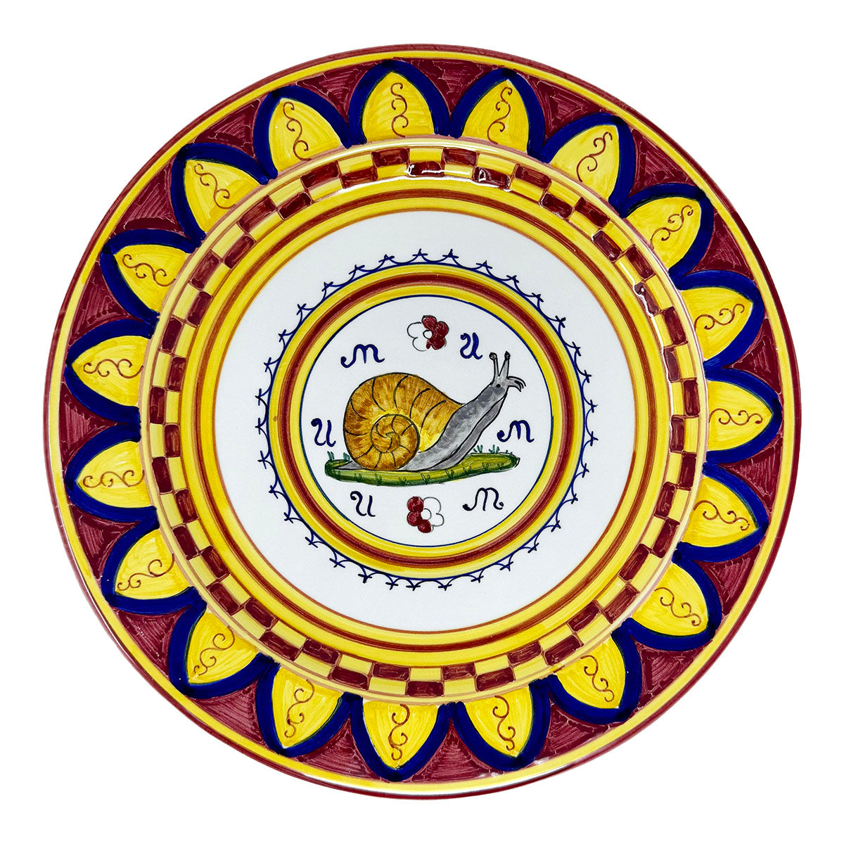 PlatesDeruta Hand painted Wall plate