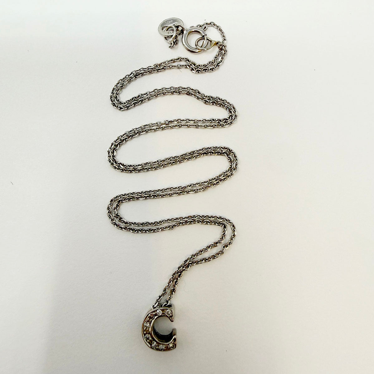 "C" Pendant Necklace