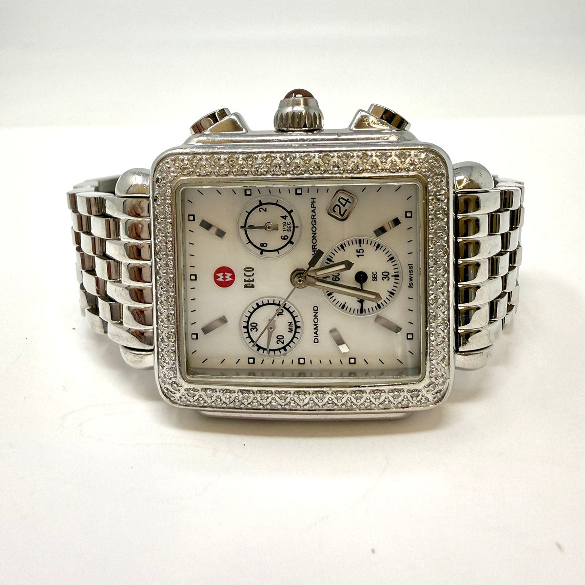 Michele Deco Diamond Watch
