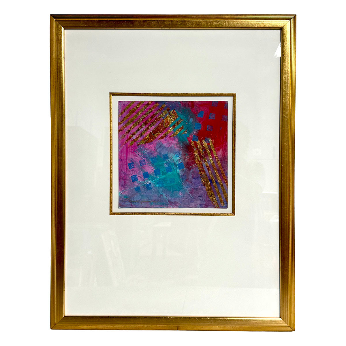 Multi Color Paper Art Signed
