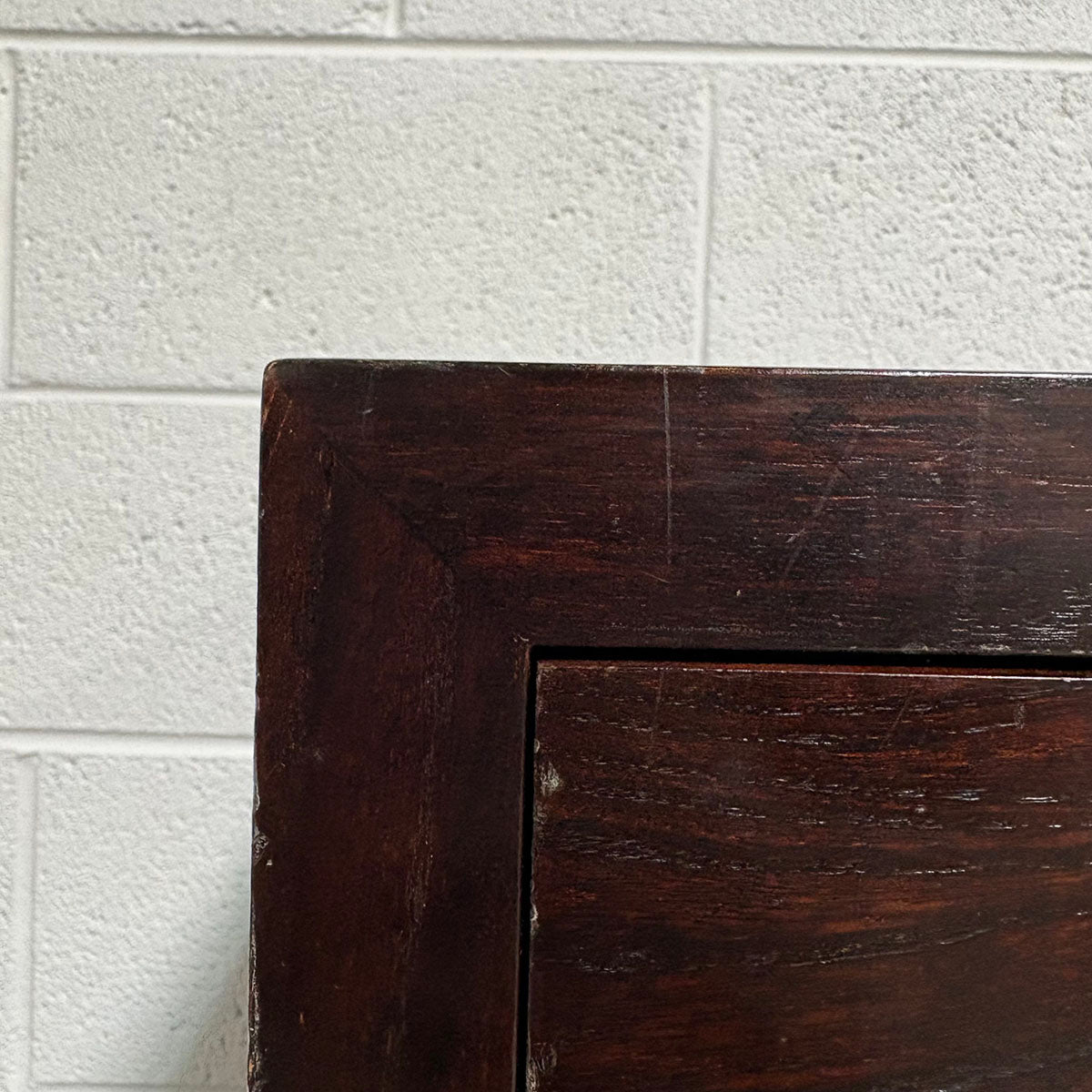 Wood 2-Drawer End Table