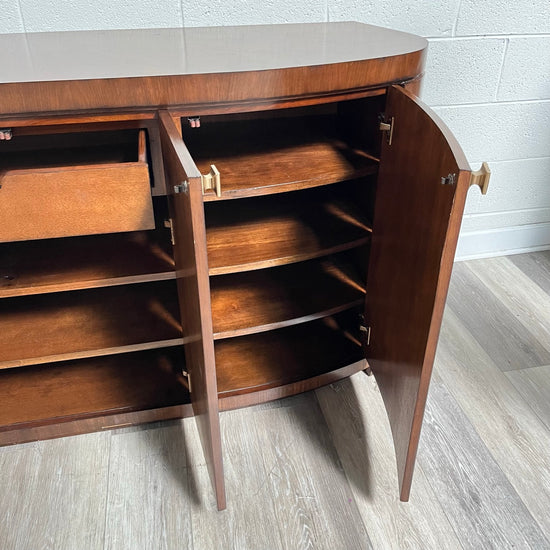 Wood Sideboard With 4 Doors