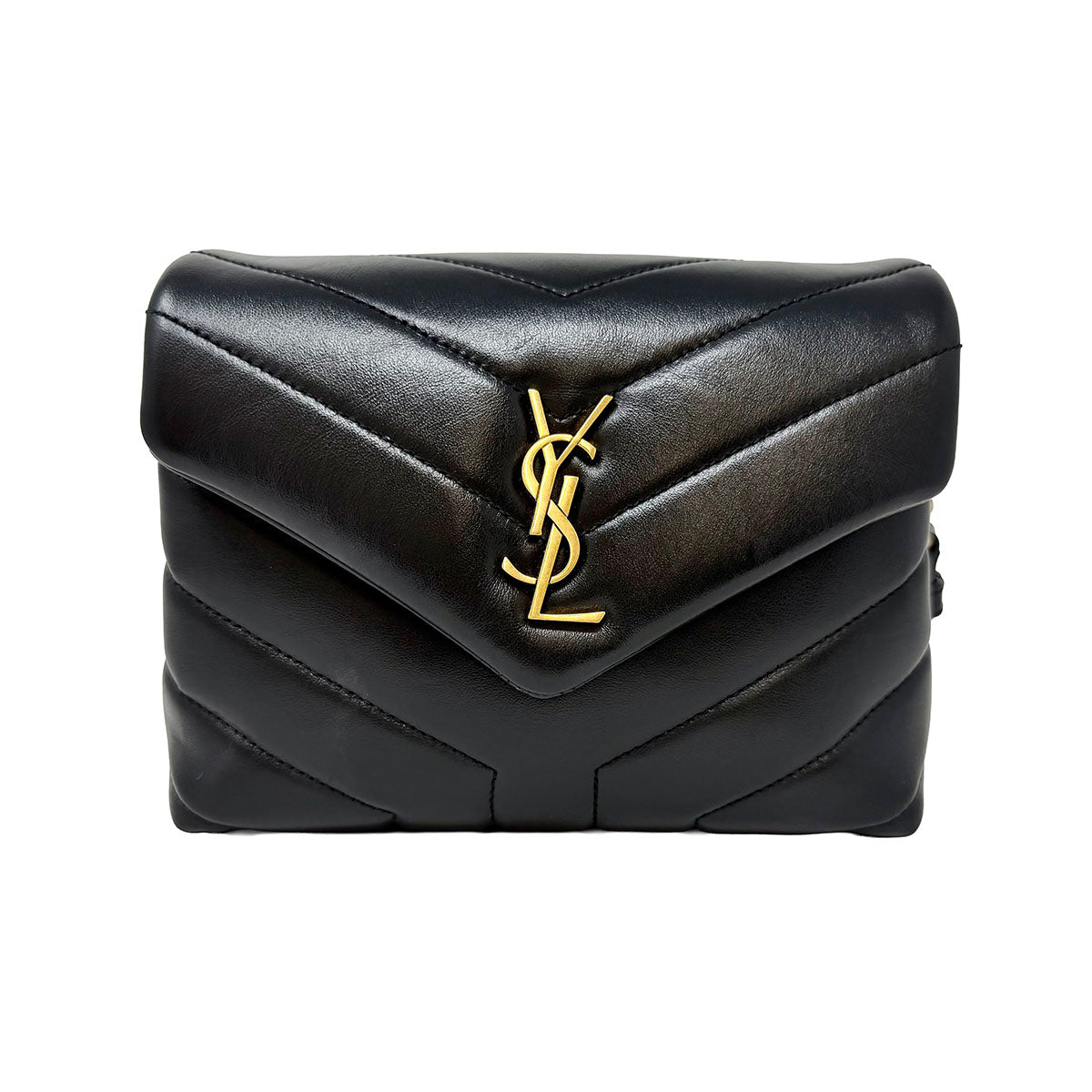 Saint Laurent Quilted LouLou Crossbody Bag