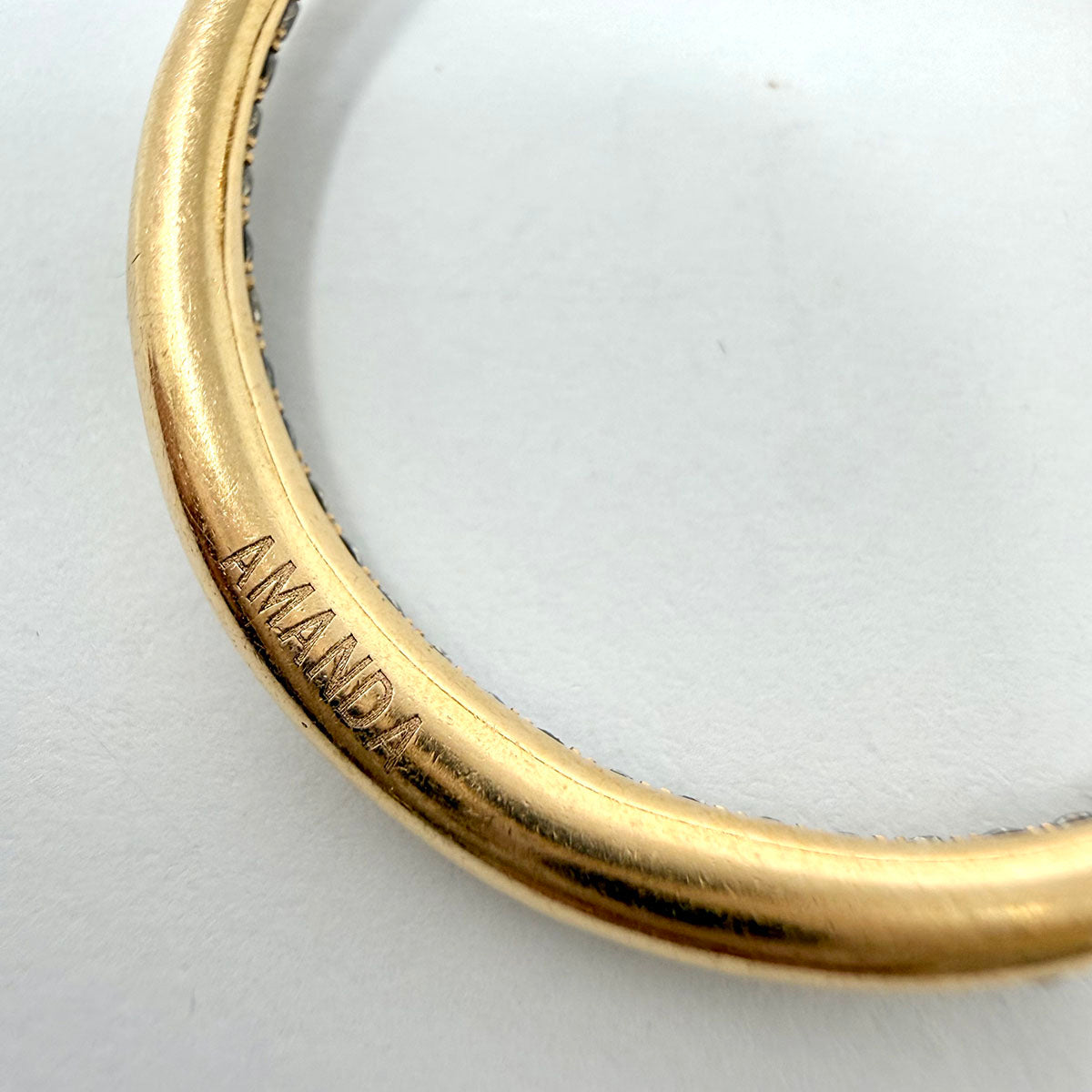 Stenzhorn 18K Rose Gold Hoop Earrings with 440 Full Cut Diamonds