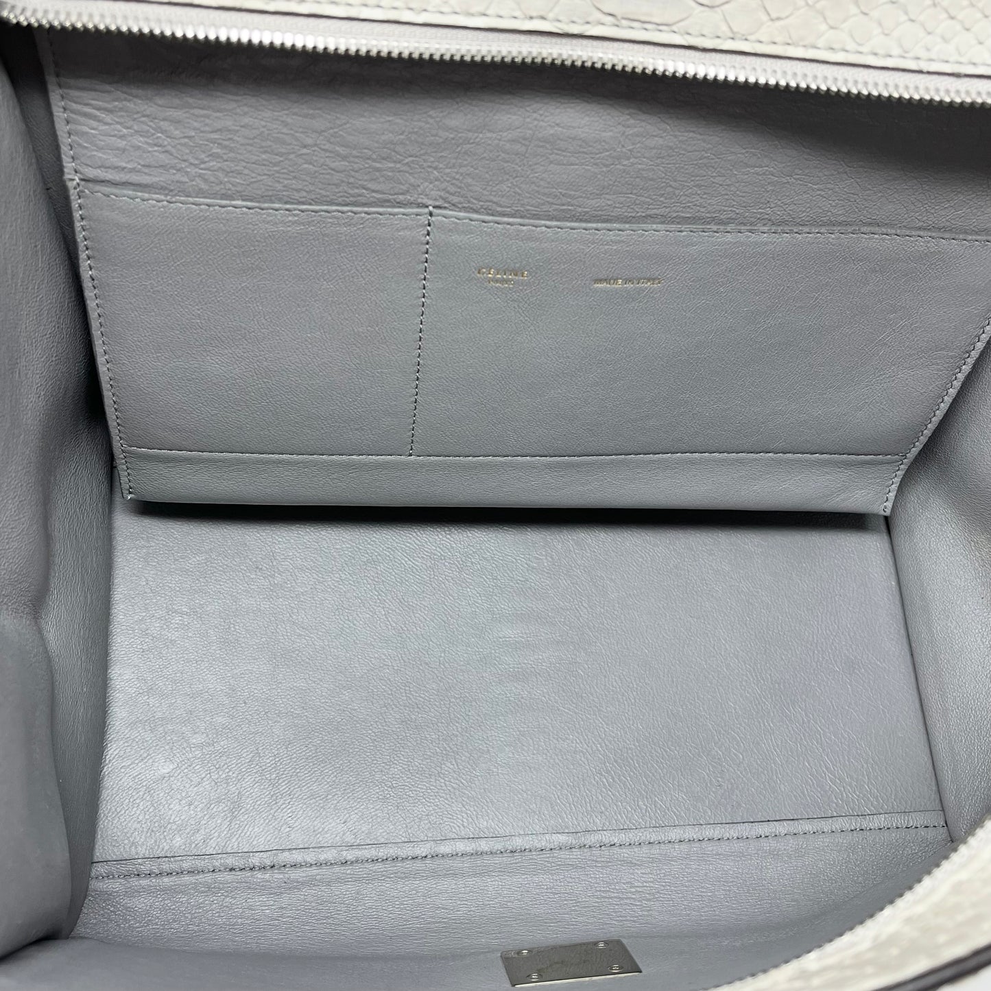 Celine Python Trapeze Shoulder Bag
