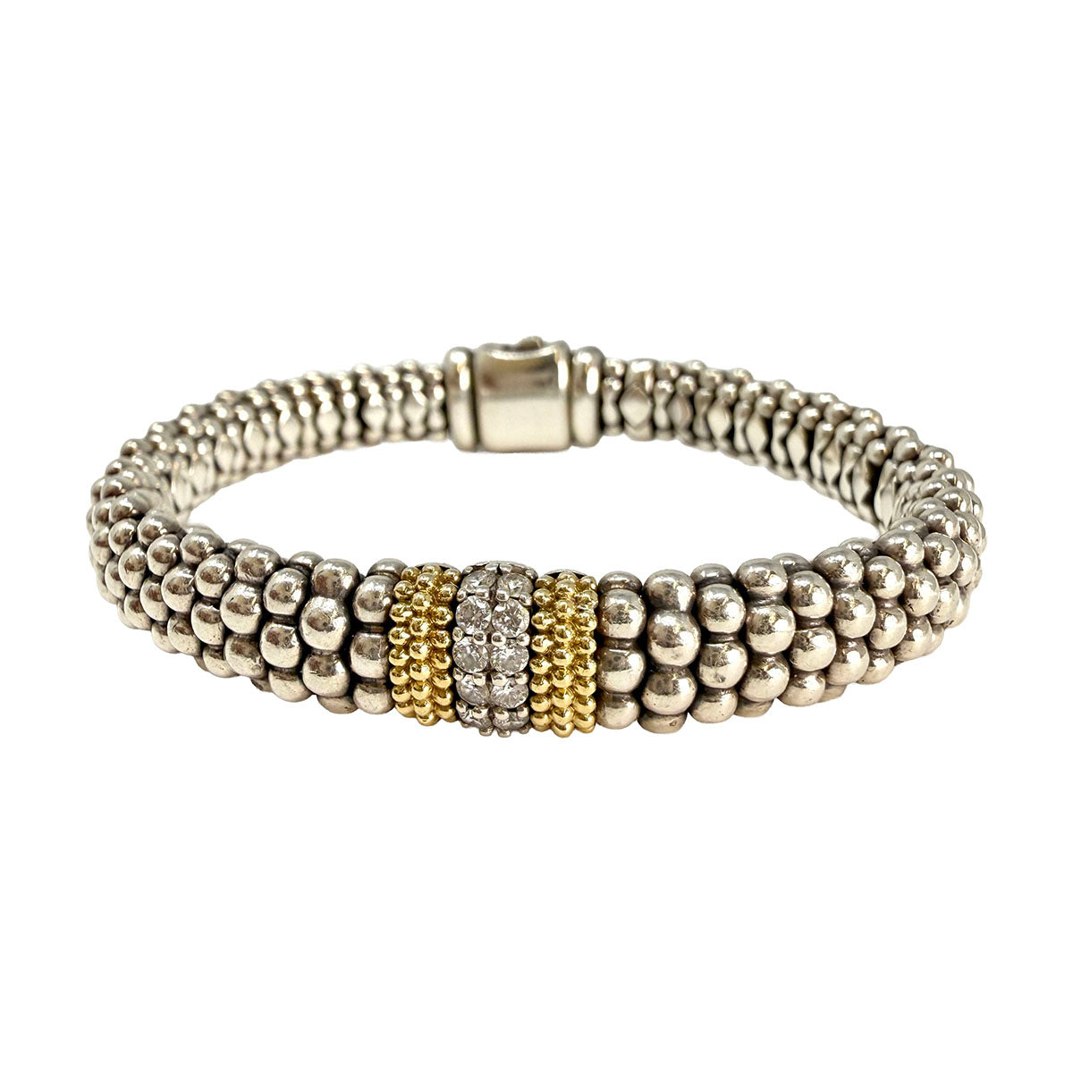 Lagos Diamond Caviar Bracelet