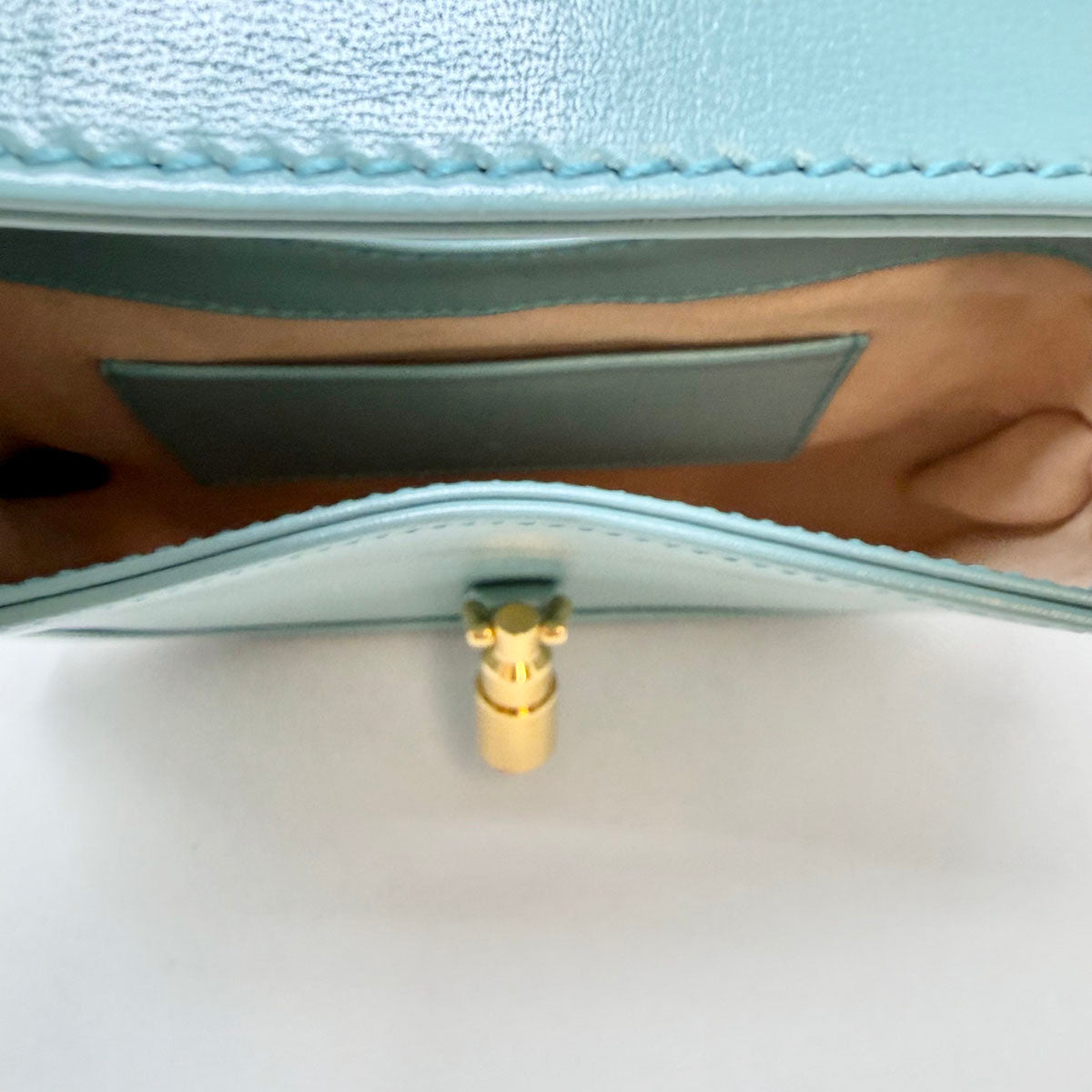 Gucci Mini Piston Lock Jackie 1961 with Gold-tone Hardware