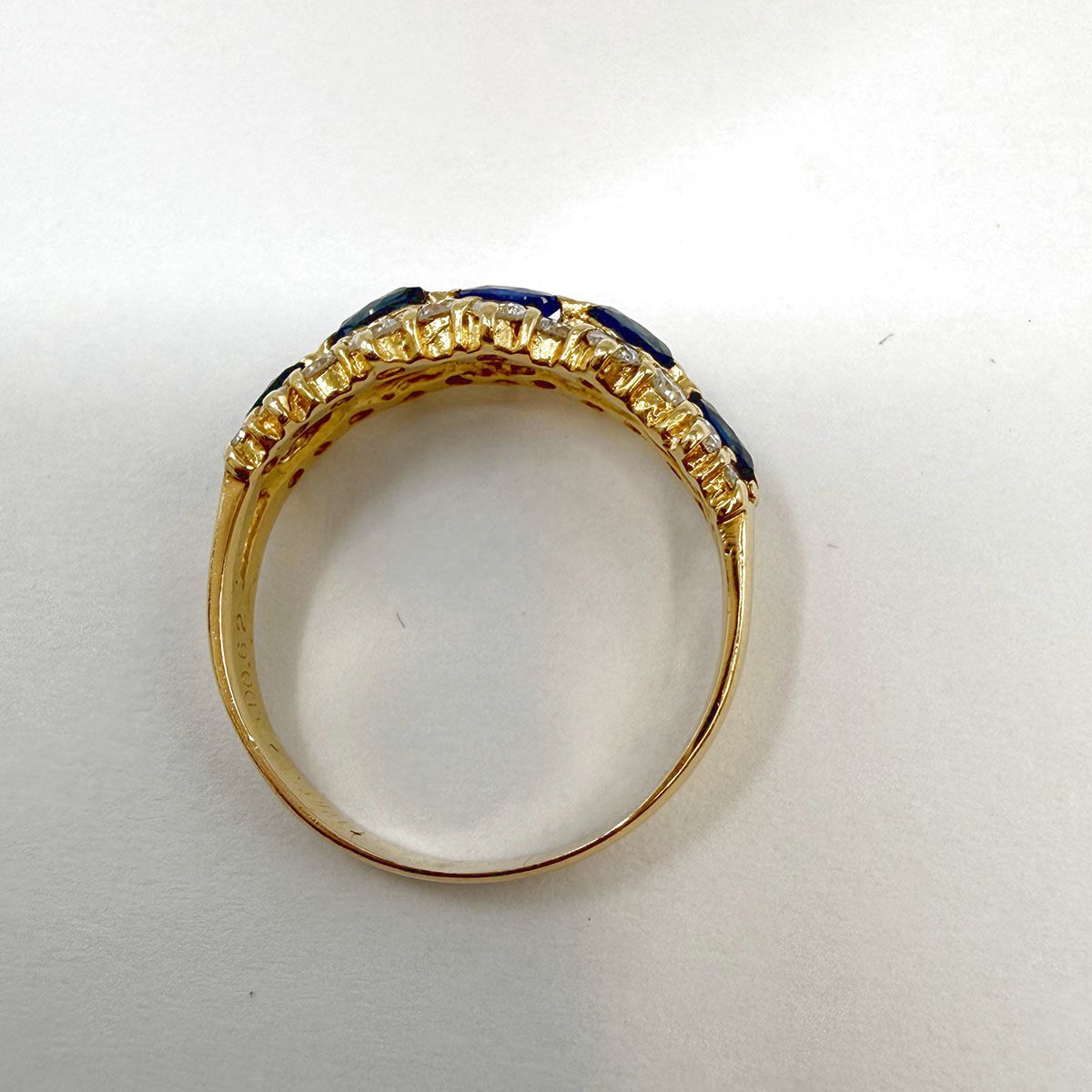 Sapphire and Diamond Ring