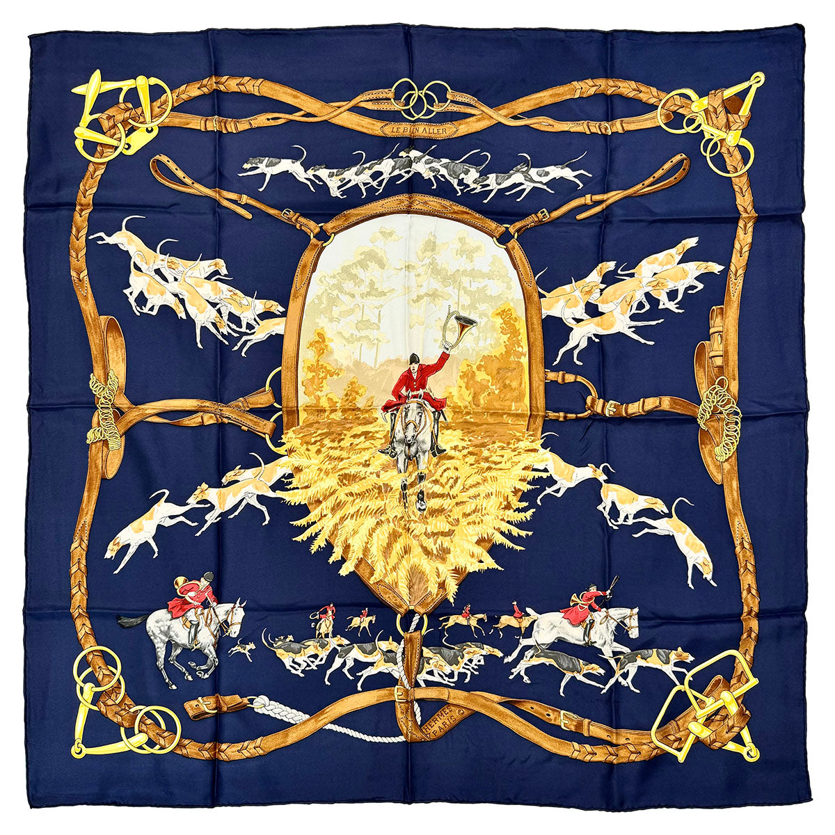 Hermes "Le Bien Aller" Scarf