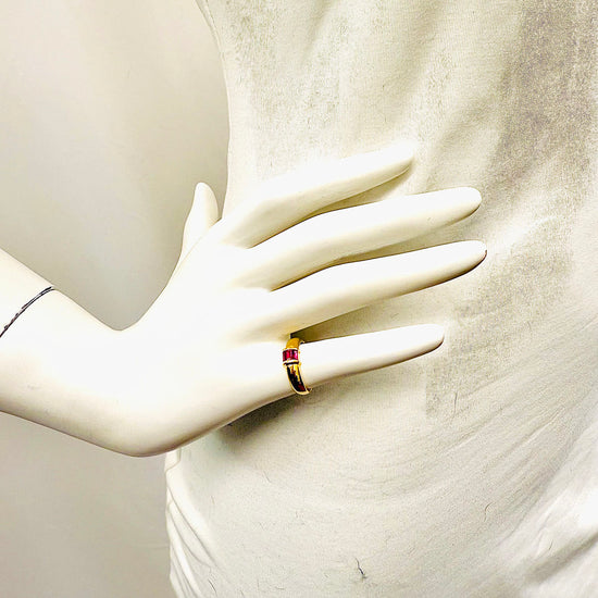Tiffany & Co. Vintage 18K Gold Ruby Ring