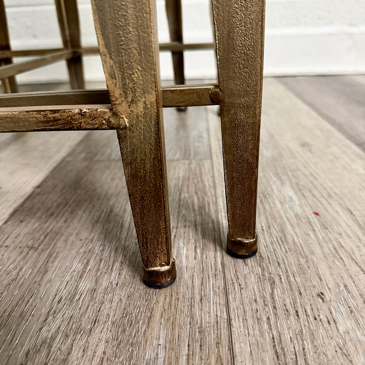 Pair of Stone-Top Nesting Tables