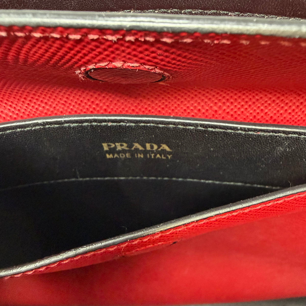 Prada Saffiano Cuir Double Bag