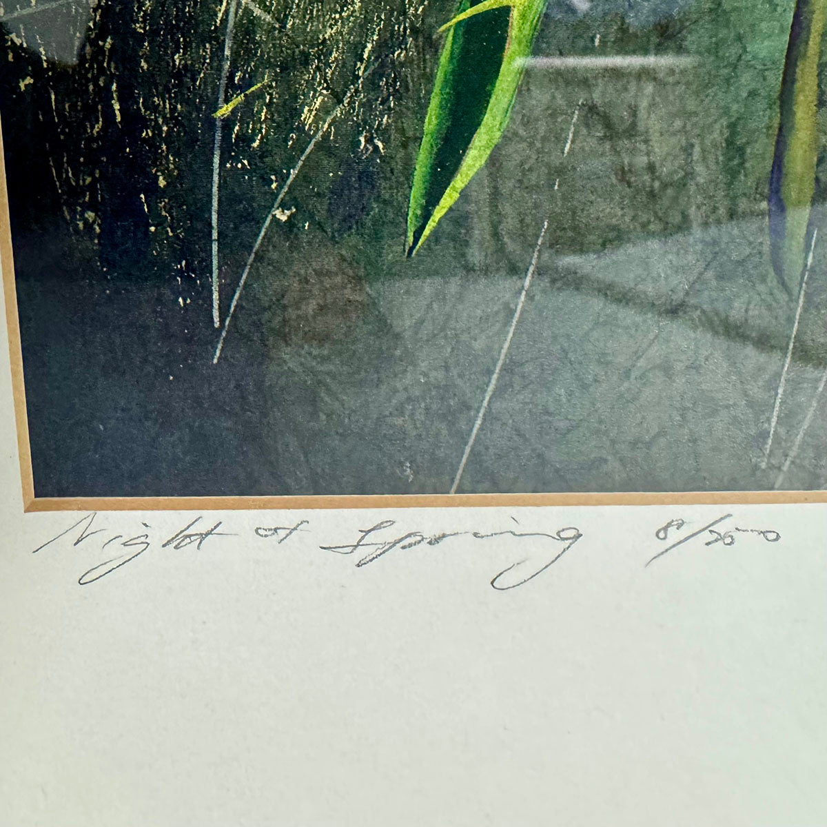"Night of Spring" Signed and Numered