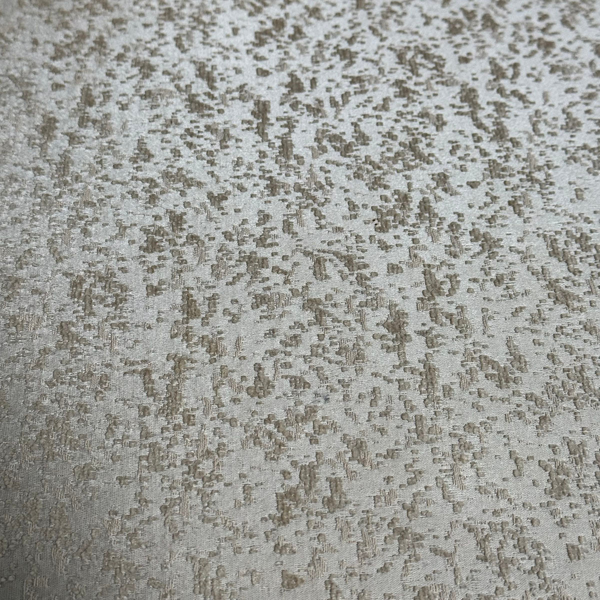 Upholstered Cream Stool