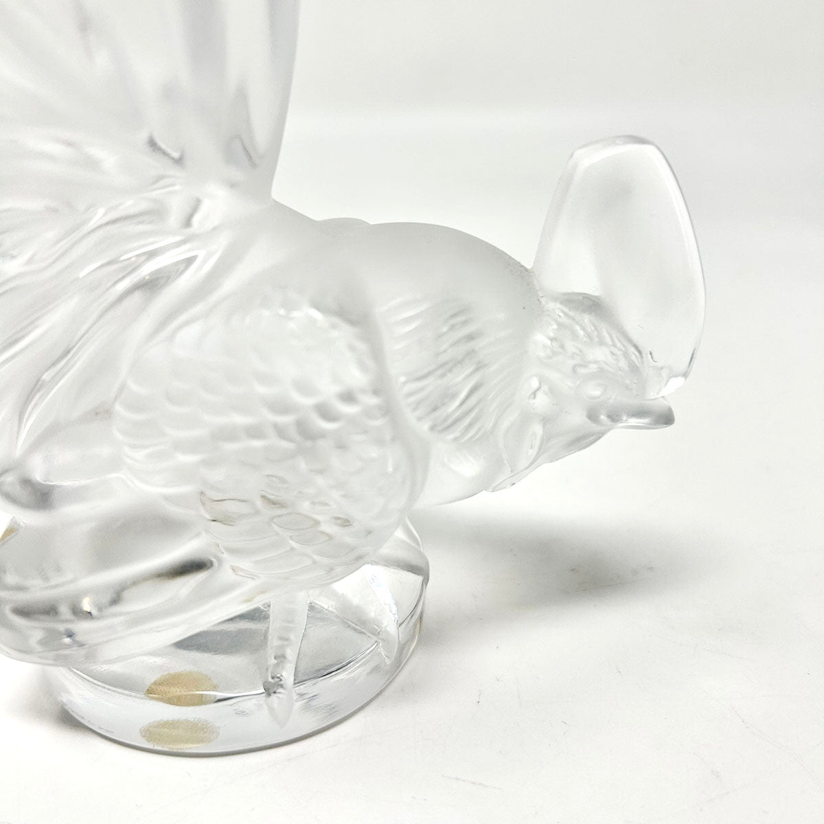 Lalique "Coq Nain" Rooster Signed + Labeled
