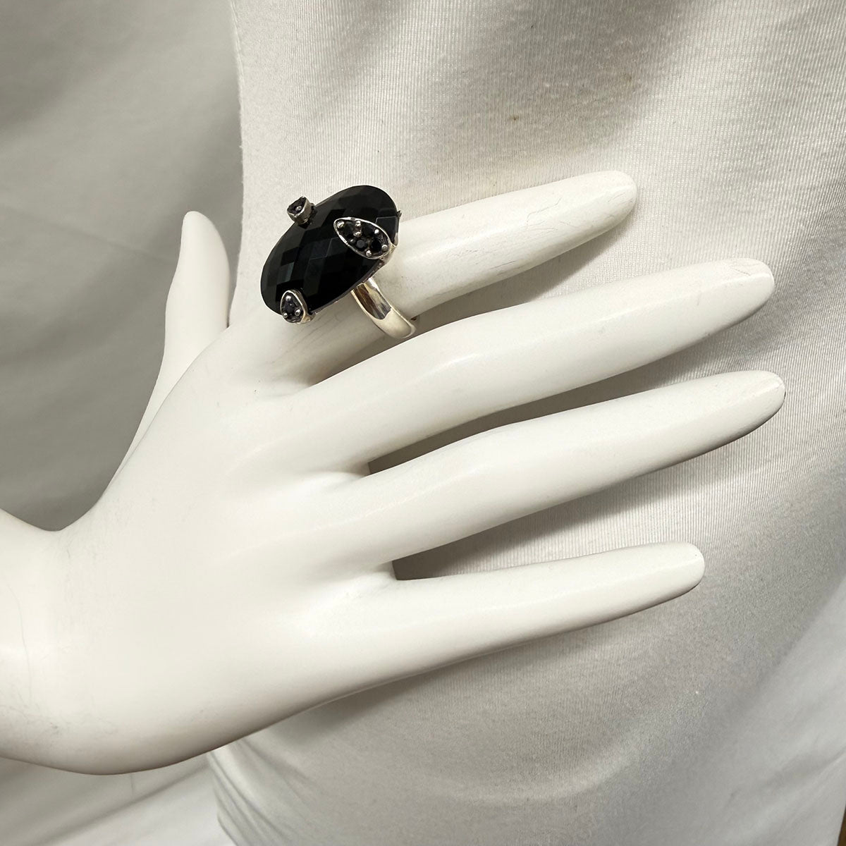 Tracey Mayer Onyx Ring