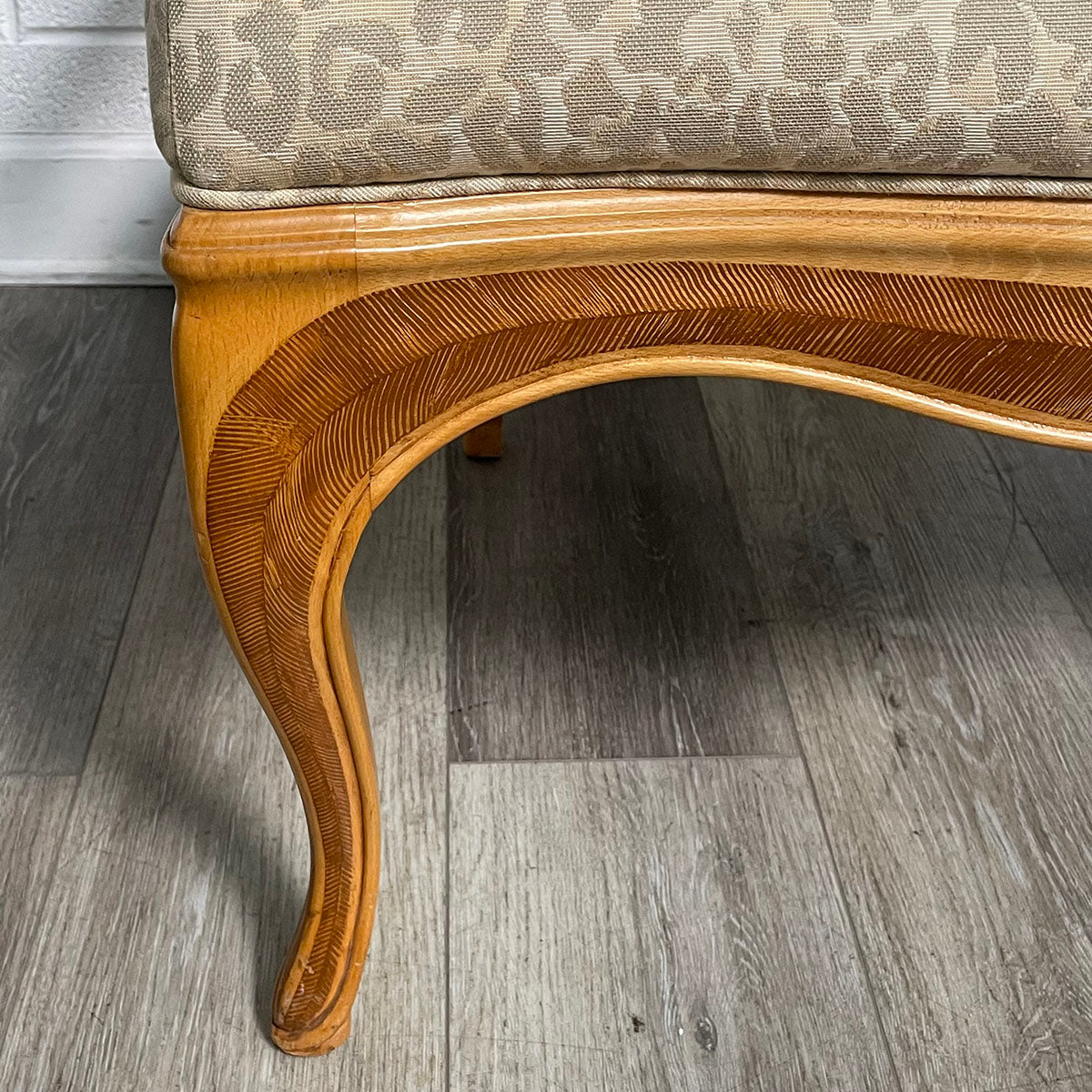Armchair with Animal-Print Upholstery