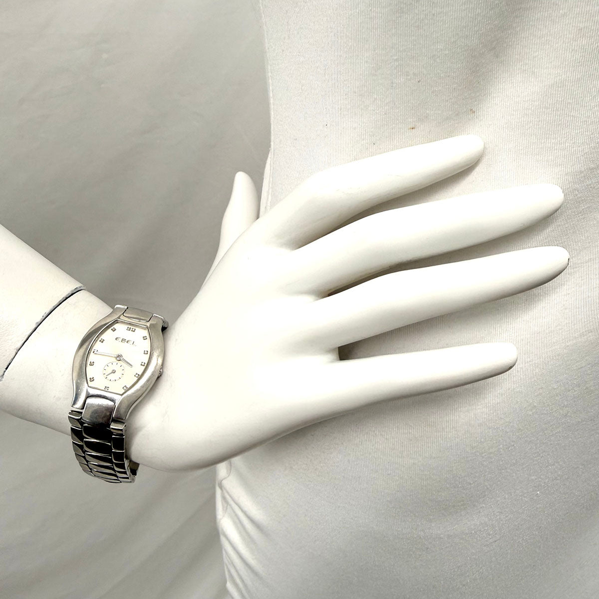 Ebel Stainless Steel Beluga Tonneau Watch