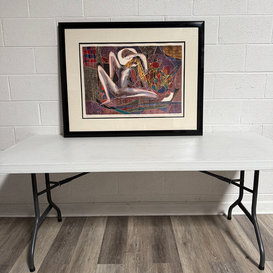 "Le Silence d'Amour" Lithograph Signed 25/35 TC