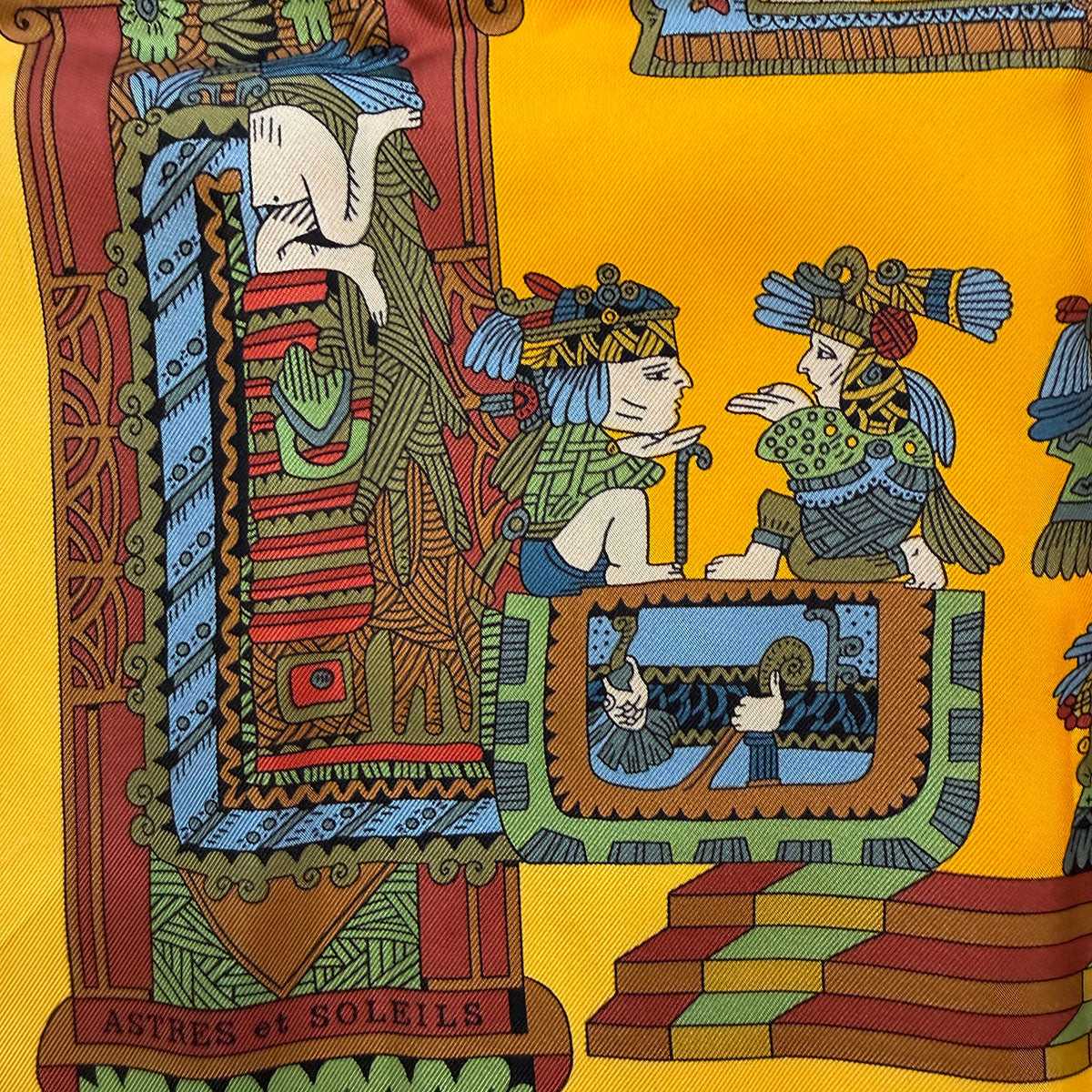 Hermes "Astres et Soleils"  Scarf