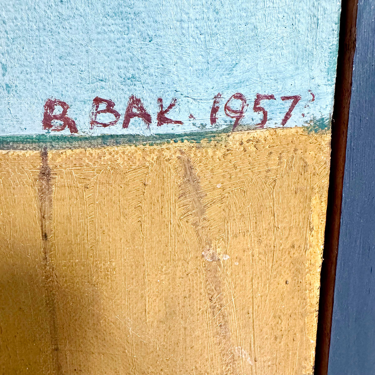 "Parent and Child" Signed and dated 1957