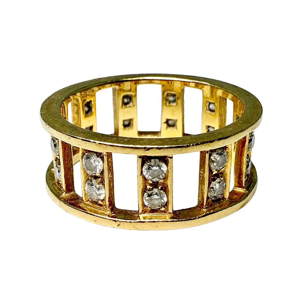 Marvin Schluger 18K Gold Diamond Ring