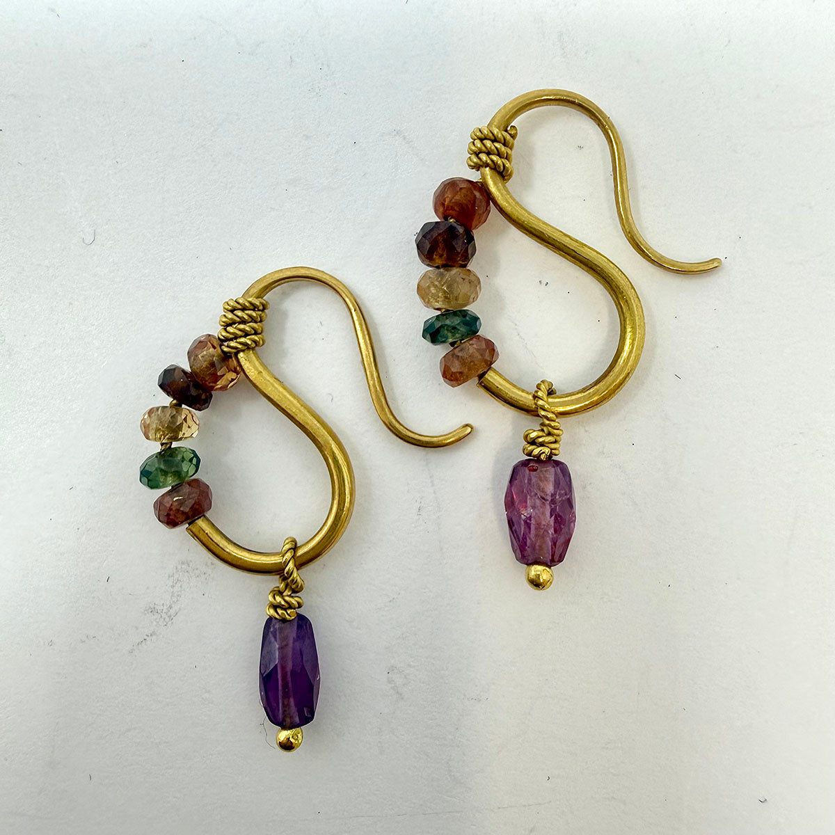 18K Gold Earrings with Pearl