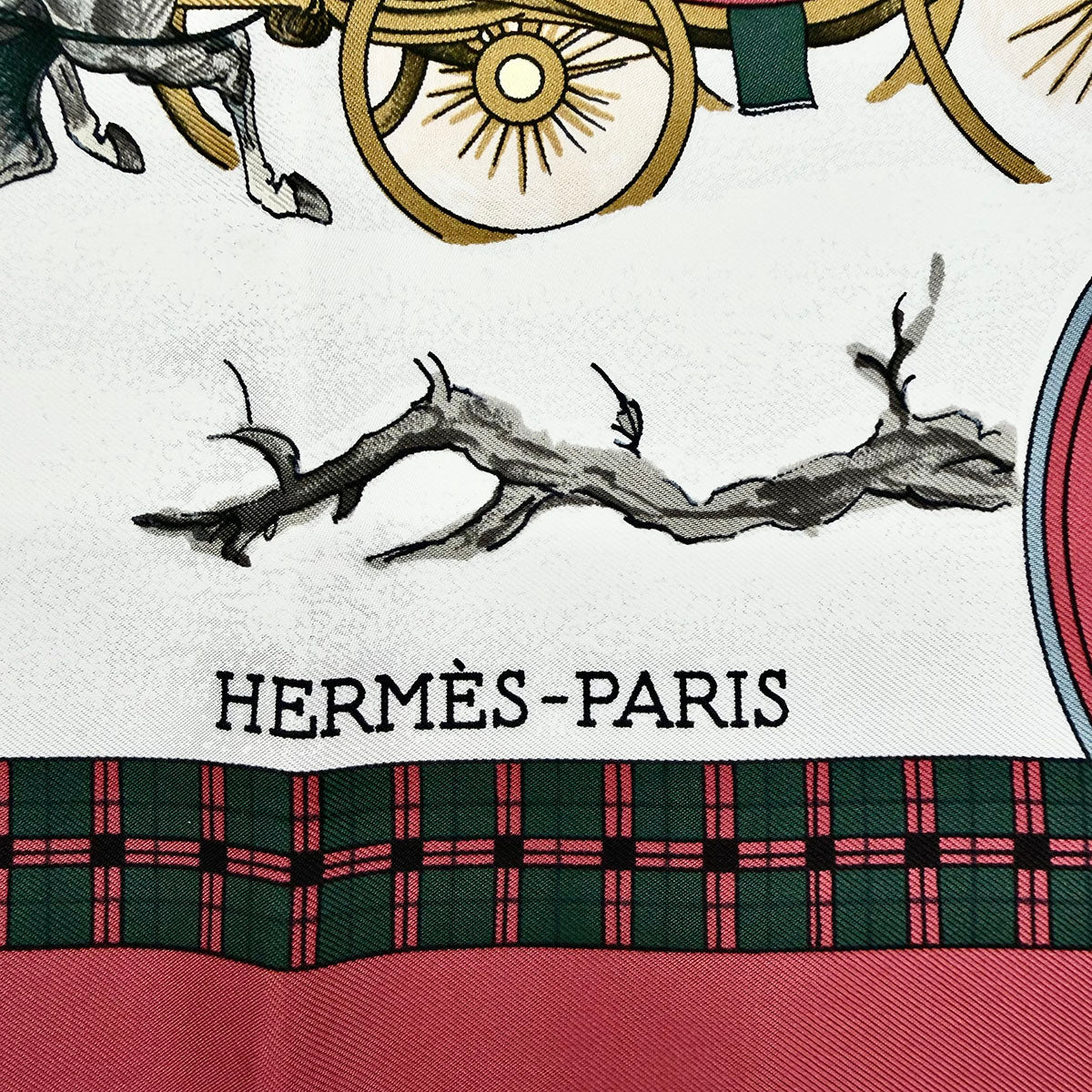 Hermes "L'Hiver en Poste" Scarf