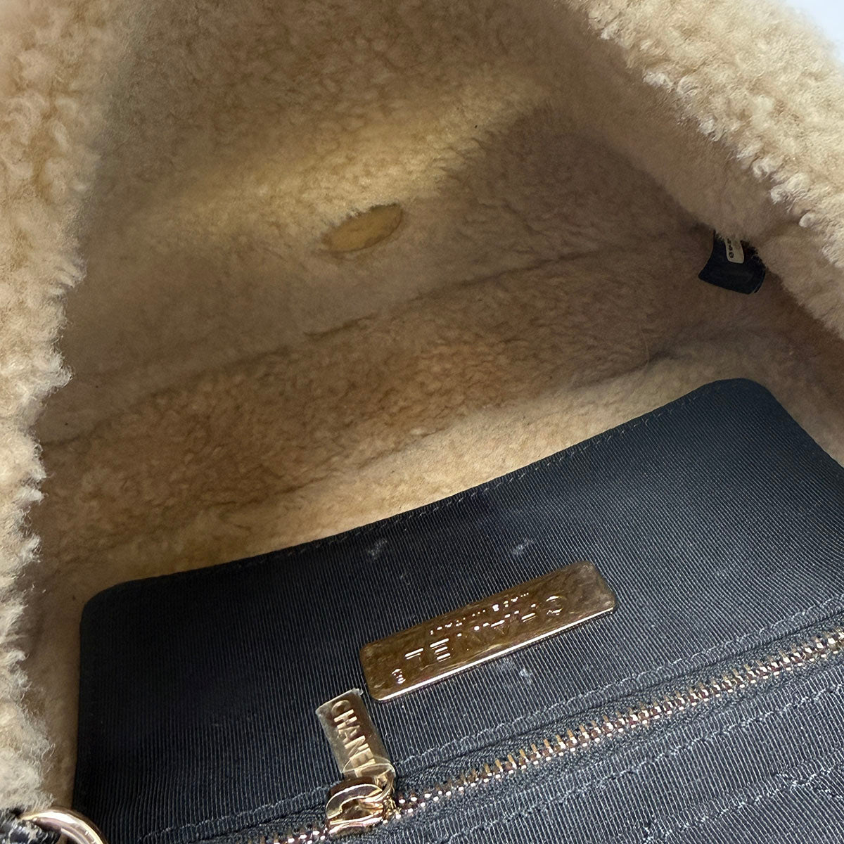 Chanel 2019 Shearling Flap Bag