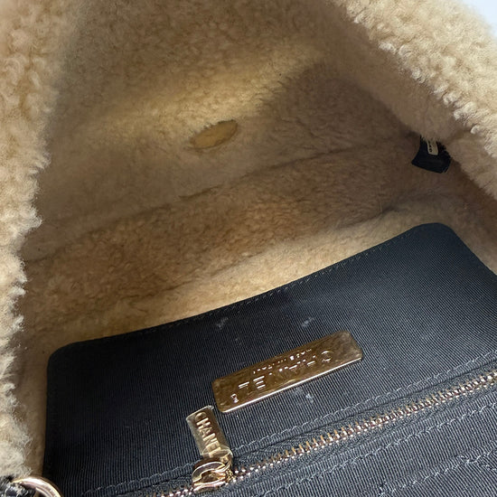 Chanel 2019 Shearling Flap Bag