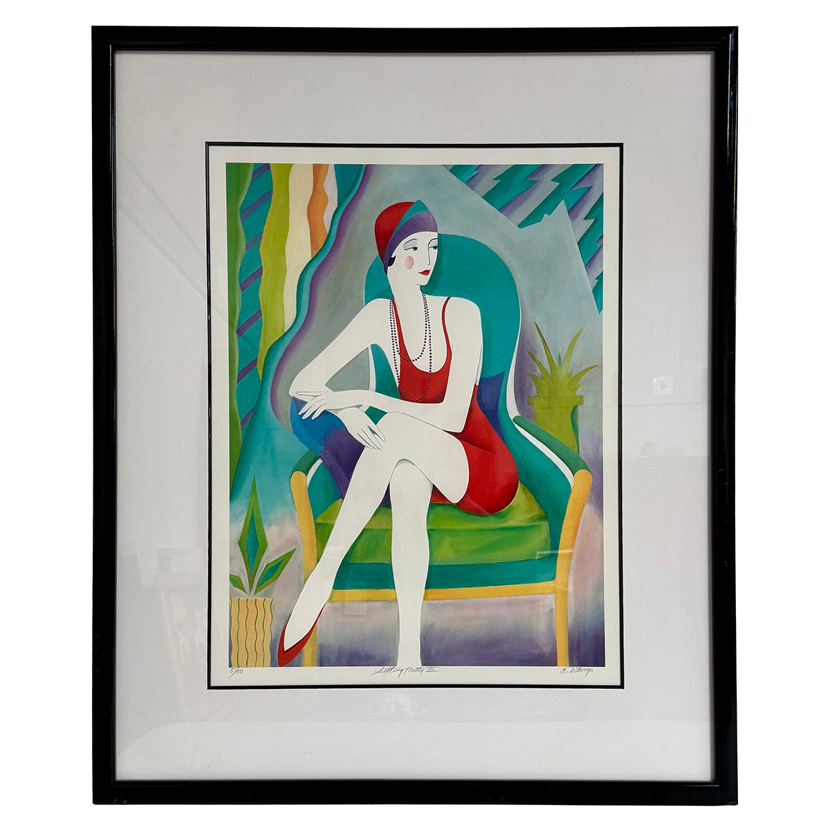 "Sitting Pretty III" Signed and Numbered 5/50