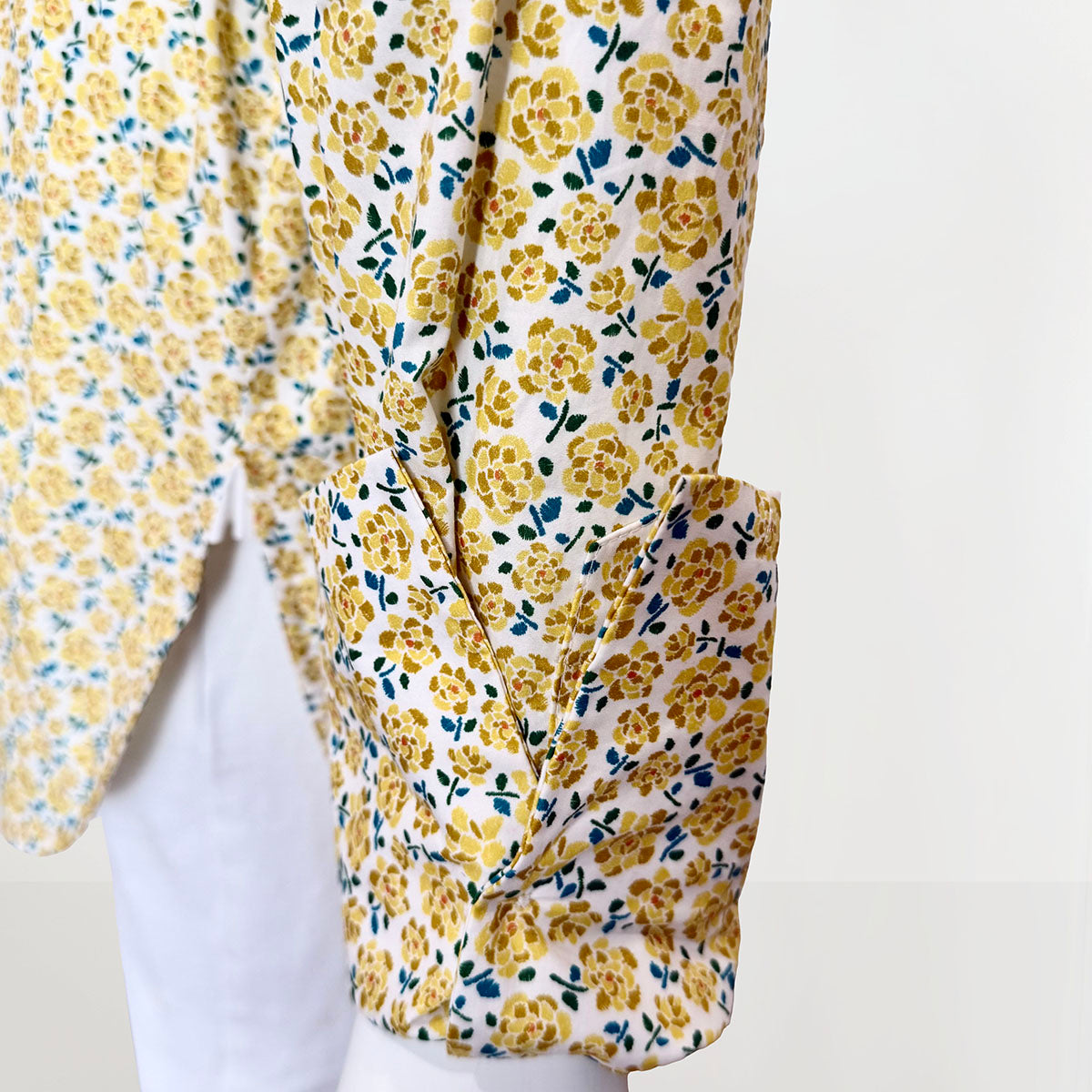 Nackiye Belted Floral Printed Tunic