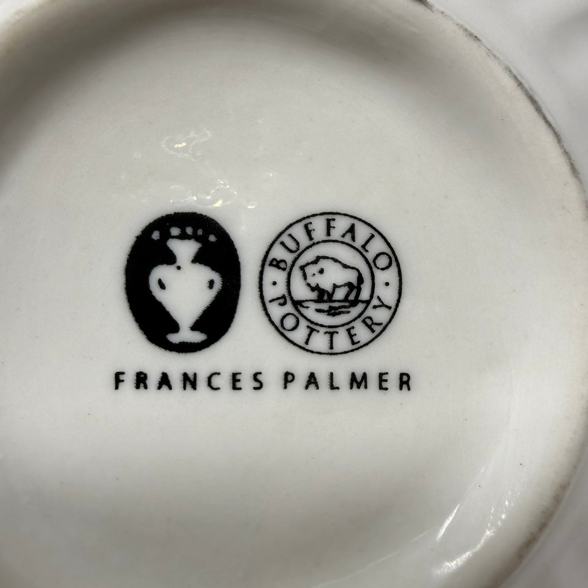 Frances Palmer Buffalo Pottery Set of 5 Deep Bowls