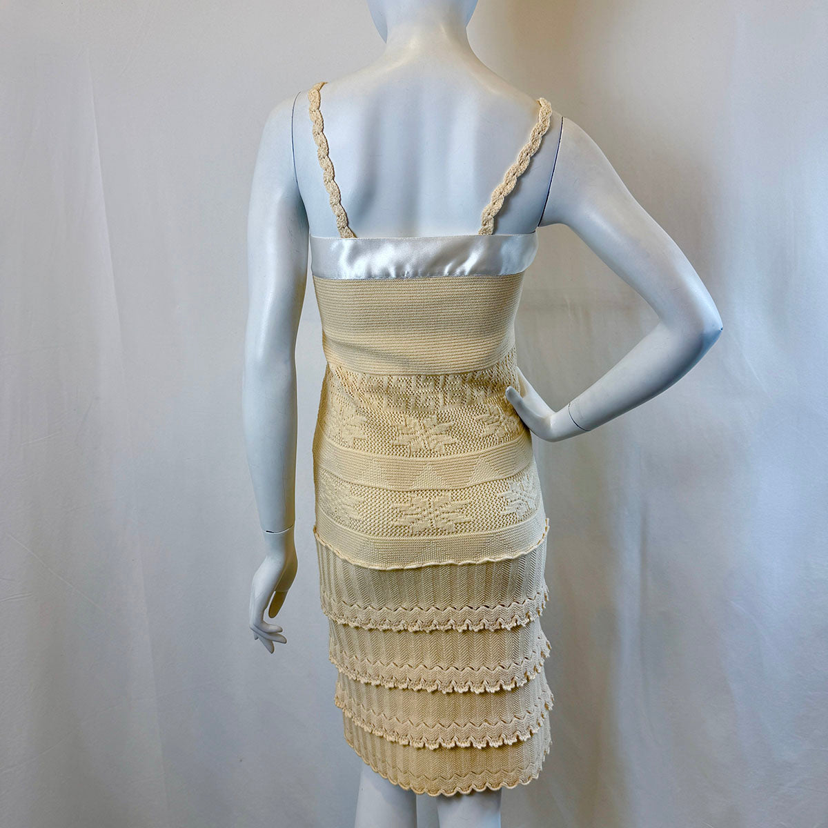Chanel Spaghetti Strap Knit Dress