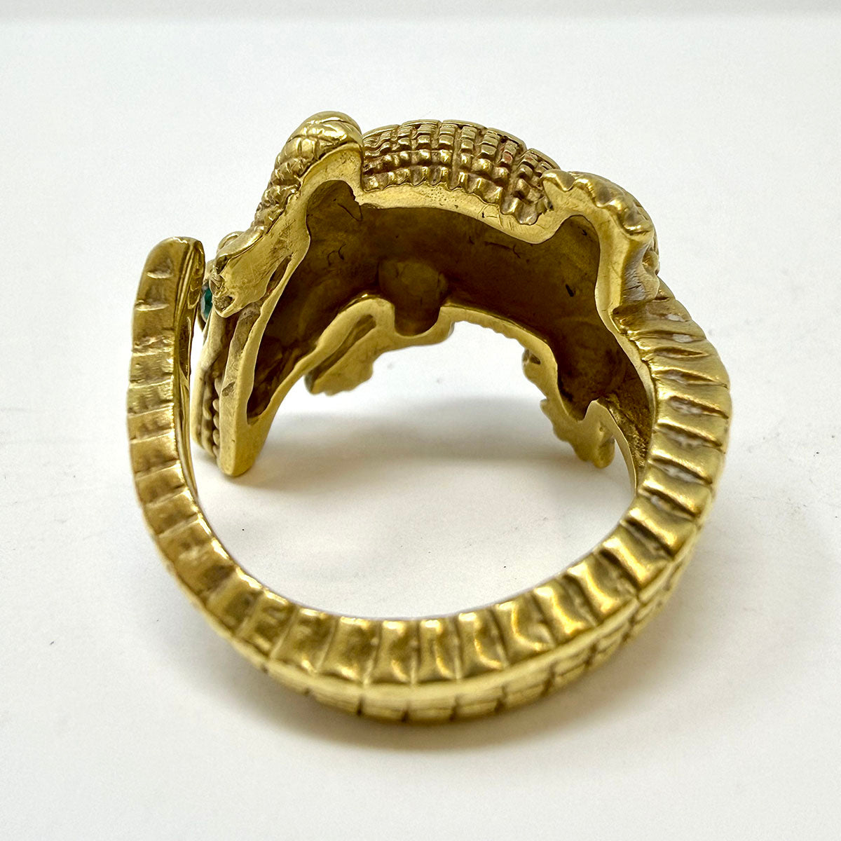 Kieselstein Cord Alligator Ring