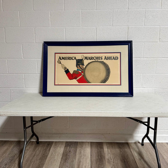 "America Marches Ahead" Signed and Numbered 42/200