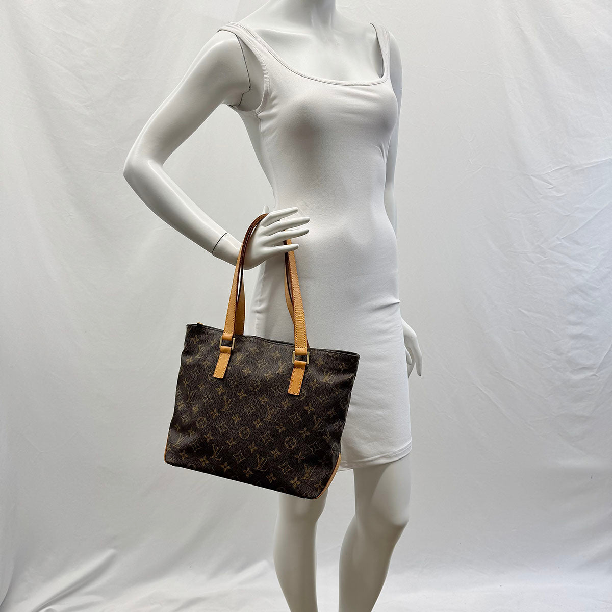 Louis Vuitton 2003 Monogram Cabas Piano Tote