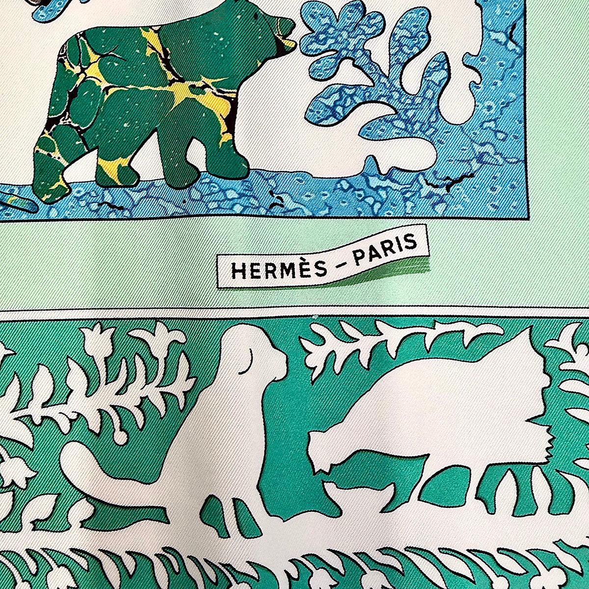 Hermes "Early America" Scarf