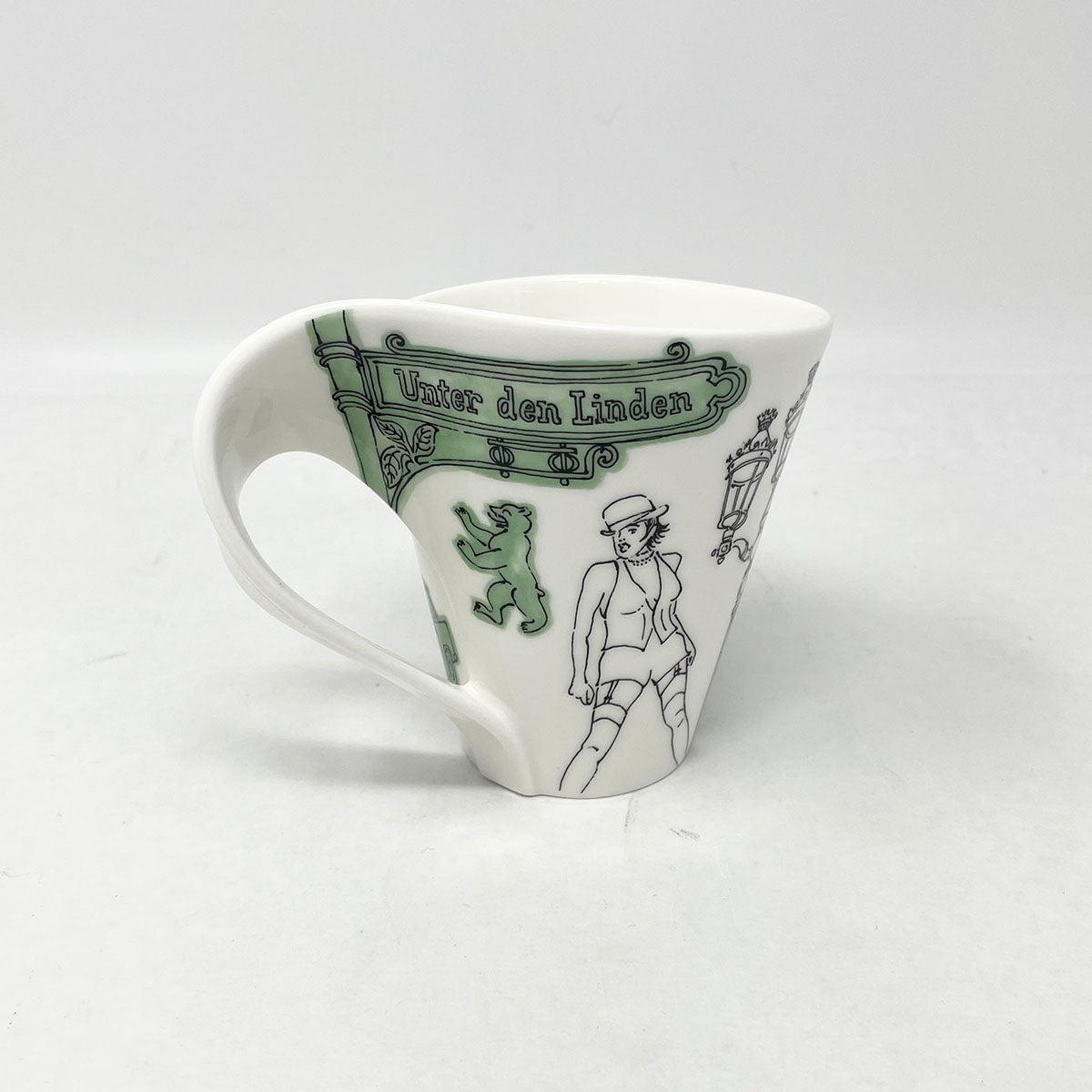 Set of 8 New Wave Caffe Berlin Mugs