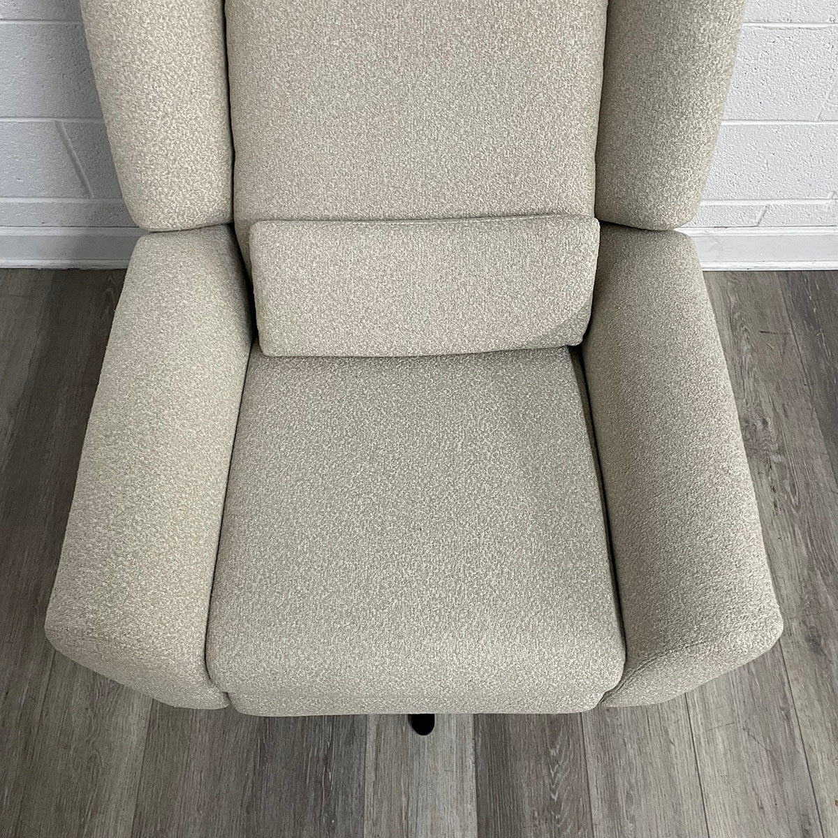RH Upholstered  Swivel Recliner